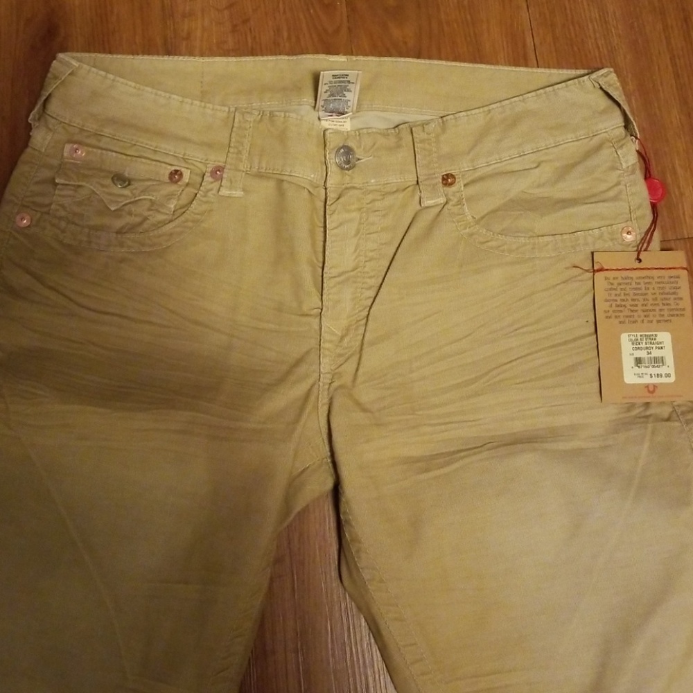 True Religion Corduroy Pants